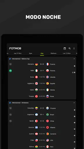 FotMob - Resultados de fútbol screenshot 10