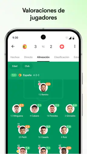 FotMob - Resultados de fútbol screenshot 2