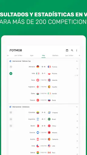 FotMob - Resultados de fútbol screenshot 9