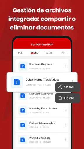 Fun PDF-Read PDF screenshot 3