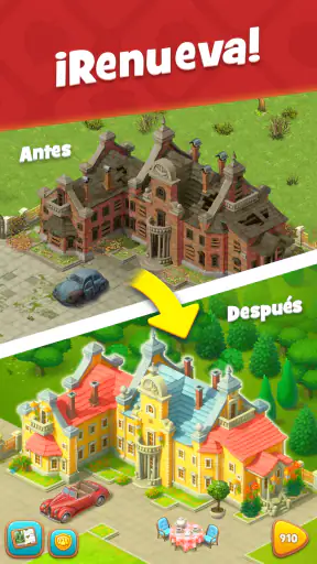 Gardenscapes screenshot 4