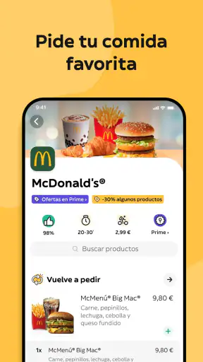 Glovo: Comida a domicilio screenshot 3