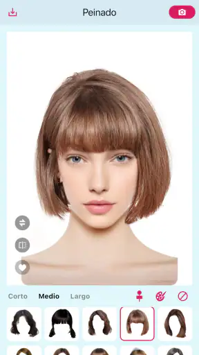 Hairstyle Try On - Peinado IA screenshot 7