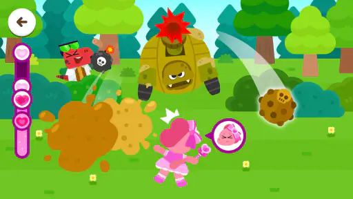 Heroínas Rosa y Negro Cocobi screenshot 2