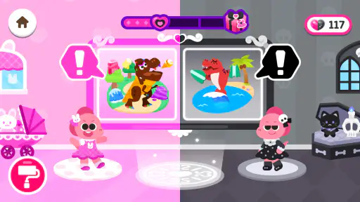 Heroínas Rosa y Negro Cocobi screenshot 6
