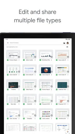 Hojas de cálculo de Google screenshot 9