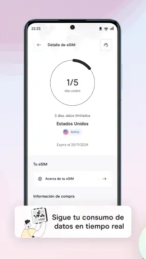 Holafly eSIM: datos ilimitados screenshot 5