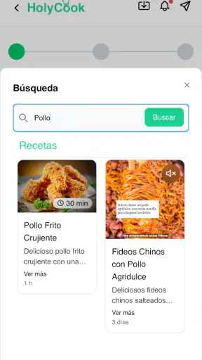 Recetas de cocina: HolyCook screenshot 3
