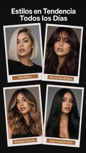 IA Color de Pelo y Peinados screenshot 2