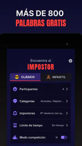 Impostor - Juego de palabras screenshot 10