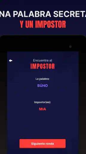Impostor - Juego de palabras screenshot 12