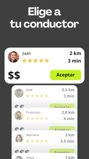 inDrive. Viajes alternativos screenshot 3