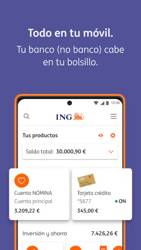 ING Banca Móvil y Finanzas screenshot 2