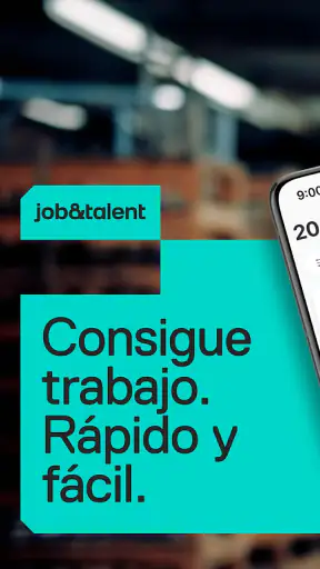 Job&Talent: Trabaja hoy screenshot 1