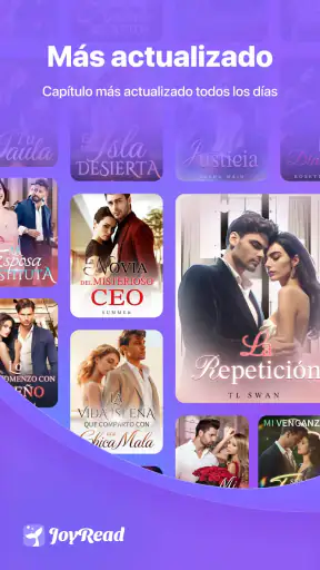 JoyRead-Novelas e historias screenshot 1