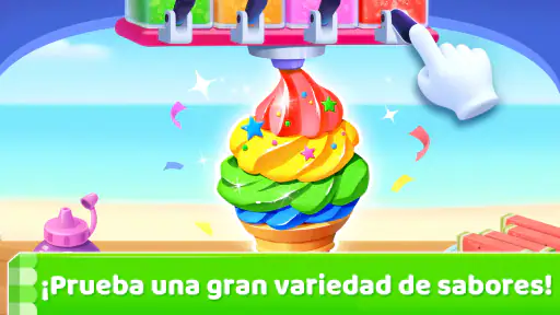 Juego de Helados del Panda screenshot 6