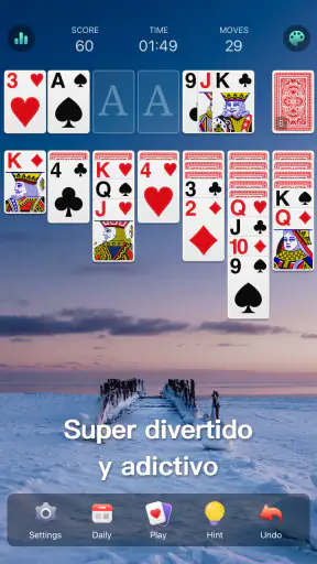 Juegos de cartas de solitario screenshot 2