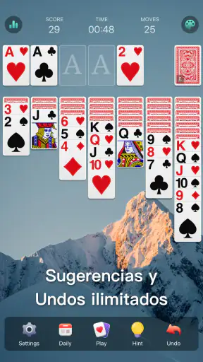 Juegos de cartas de solitario screenshot 4