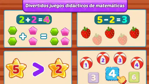 Juegos de matemáticas niños screenshot 5