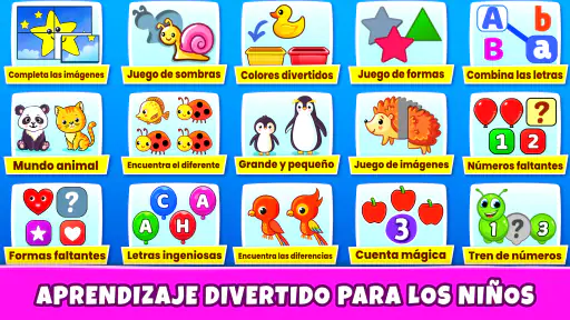 Juegos para niños: edades 3-7 screenshot 10