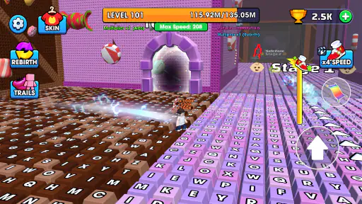 Keyboard Escape: Speed Parkour screenshot 9