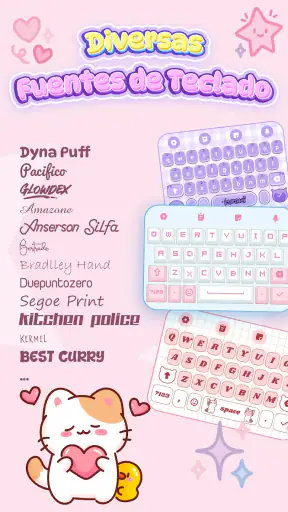 Keyboard Themes: Emoji Fonts screenshot 5