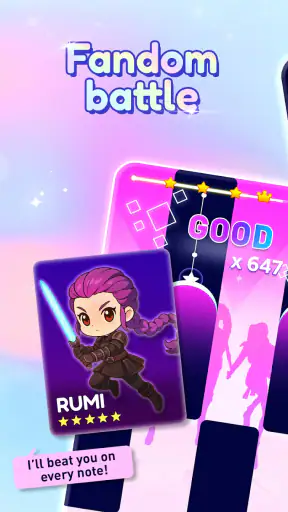Kpop Piano Beat- Musica Juegos screenshot 11