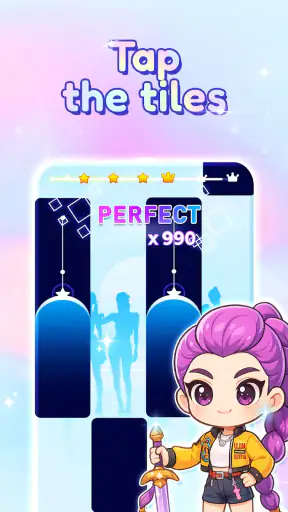 Kpop Piano Beat- Musica Juegos screenshot 3