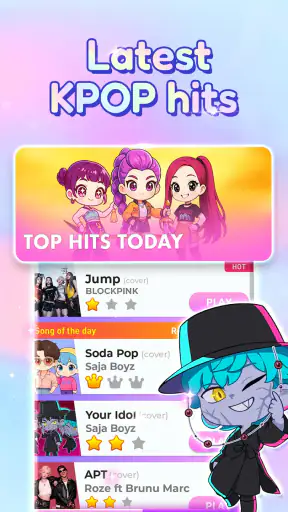Kpop Piano Beat- Musica Juegos screenshot 8