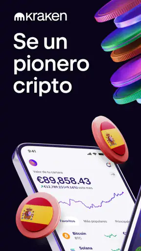 Kraken: Bitcoin, ETH y Crypto screenshot 1