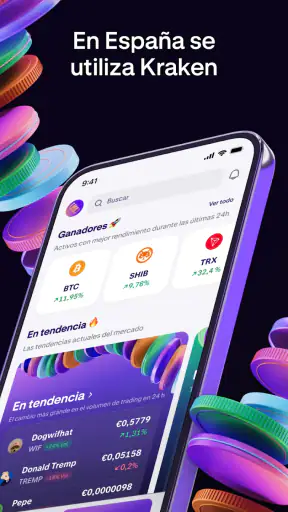 Kraken: Bitcoin, ETH y Crypto screenshot 10