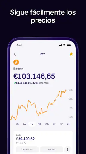 Kraken: Bitcoin, ETH y Crypto screenshot 7