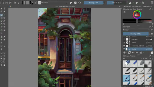 Krita screenshot 9