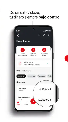 Kutxabank screenshot 2