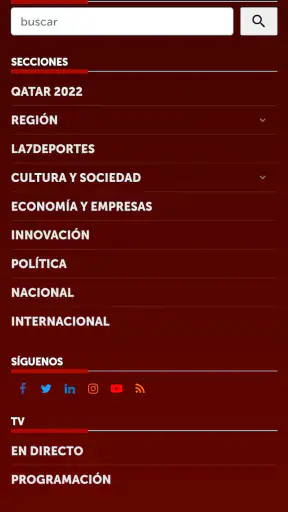 La 7 TV screenshot 3