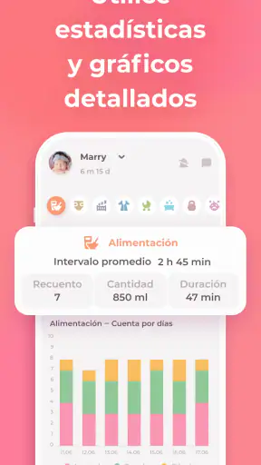 Lactancia y Baby tracker Erby screenshot 6