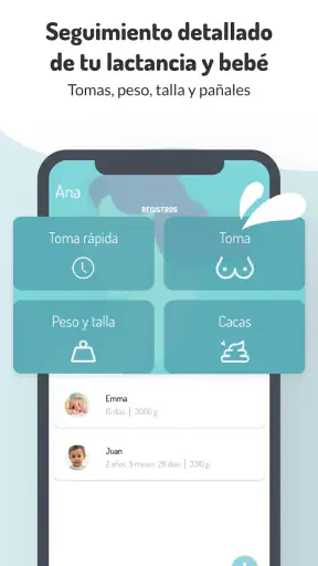 LactApp: Embarazo y Lactancia screenshot 2