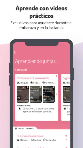 LactApp: Embarazo y Lactancia screenshot 6