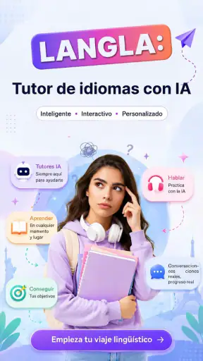 Langla: Tutor idiomas con IA screenshot 1