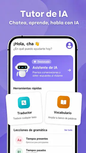 Langla: Tutor idiomas con IA screenshot 9