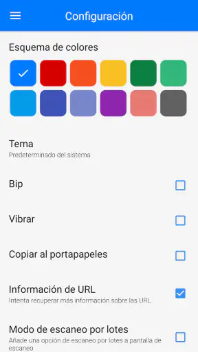 Lector de código QR screenshot 8