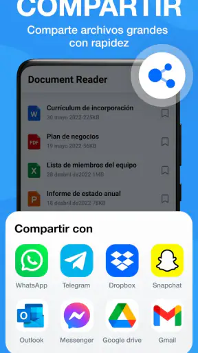 Lector de documentos: PDF,Word screenshot 7