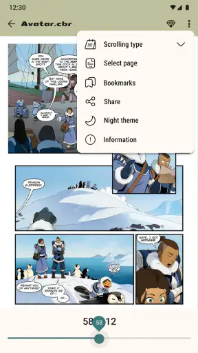 Lector de libros (cbz/cbr) screenshot 2