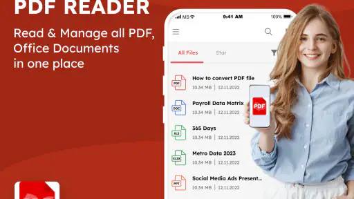 Lector de PDF, Abrir PDF screenshot 1