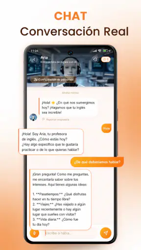 Linguza: Tutor de Inglés IA screenshot 2