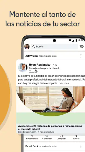 LinkedIn: Red Profesional screenshot 7