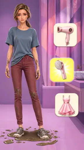 Makeover Muse: Match 3 & Story screenshot 9