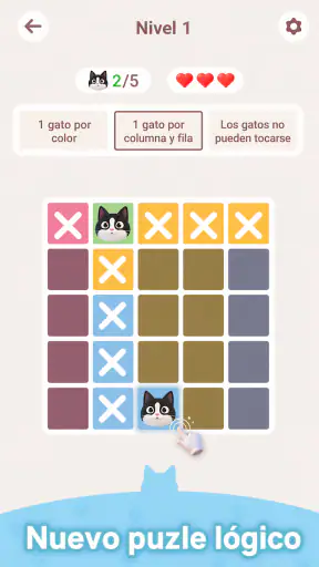 Meowdoku: Puzles lógicos screenshot 2
