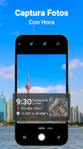 MeShot: GPS Camera & Geo Stamp screenshot 1