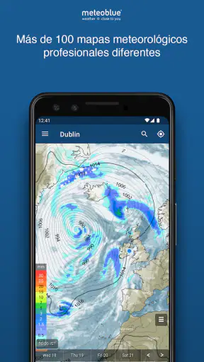 El tiempo y radar meteoblue screenshot 5